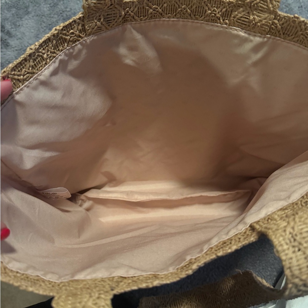 Dior Tan Woven Tote Bag - Picture 5 of 5
